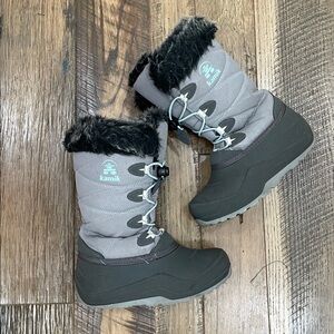 Kamik Winter snow boots girl 2